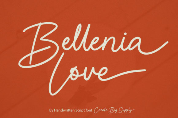 Bellenia Love: A Graceful Script Font for Creative Expression
