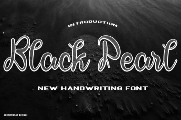 Black Pearl: A Graceful Script Font for Elegant Designs