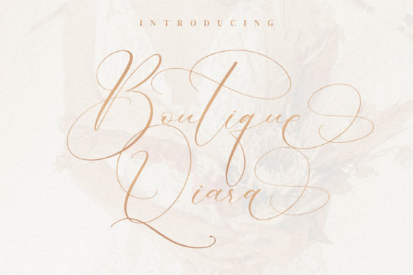 Boutique Qiara: A Graceful Script Font for Designers and Creatives
