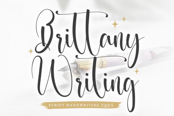 Brittany Writing: A Font That Elevates Branding and Communication with Timeless Elegance