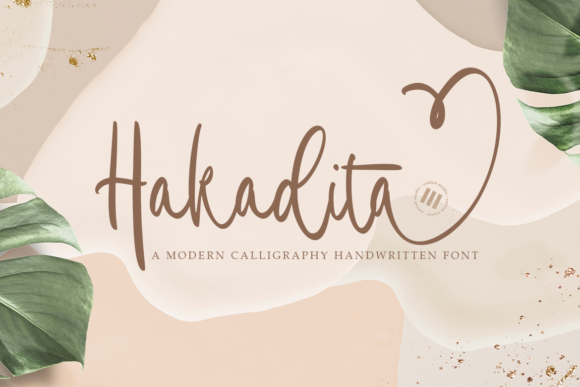 Hakadita: A Magical Script Font with Elegance
