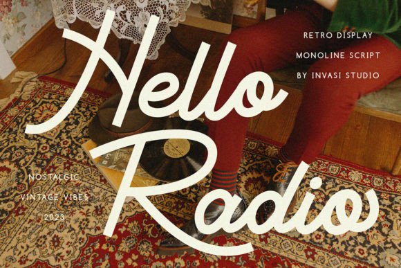 Hello Radio Font: A Vintage-Inspired Choice for Designers