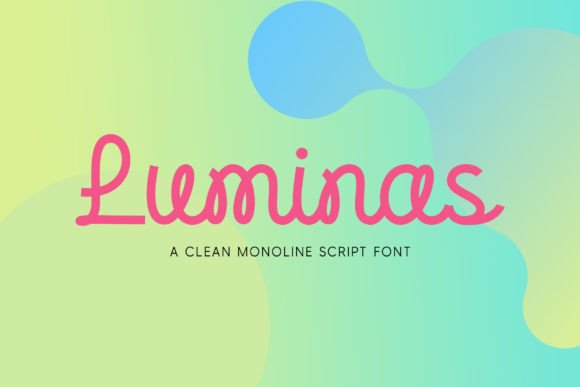Luminas Script Font: Modern Elegance for Creative Projects
