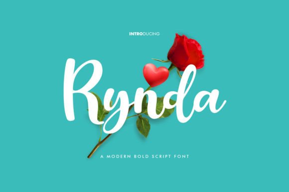 Rynda Font: A Modern and Cute Script Font for Creative Projects