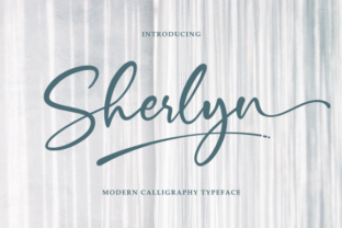 Sherlyn: A Sweet and Modern Script That Captures the Essence of Contemporary Design