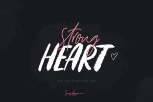 Strong Heart Duo: A Versatile Font Pair for Design Projects