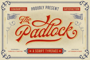 The Padlock Font: A Nostalgic Touch for Creative Projects