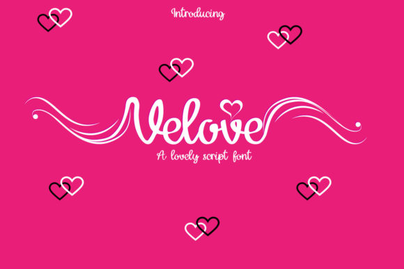 Velove: The Elegant Script That Adds Romantic Spark to Modern Design